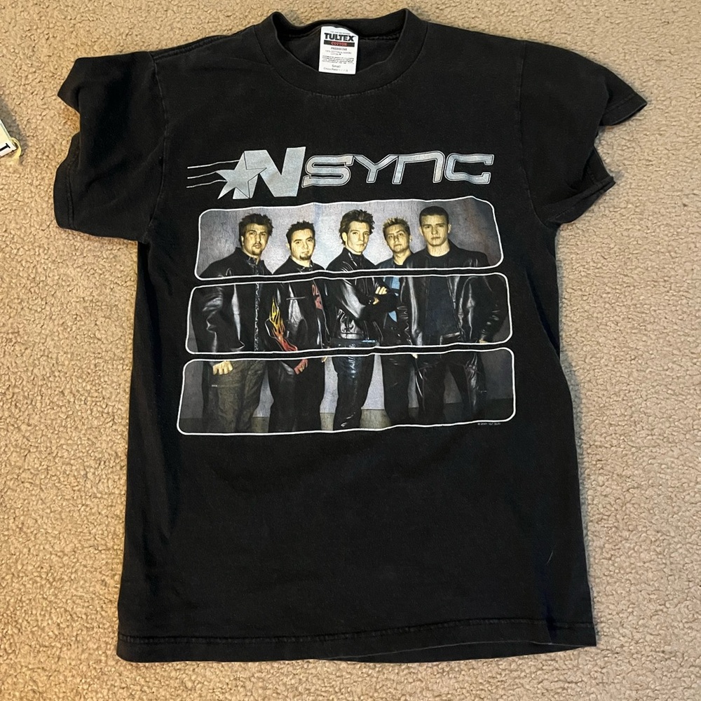 nsync tour shirt vintage